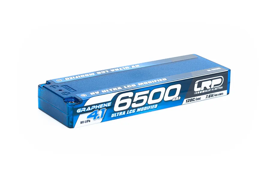 LRP 7.6V 6500mAh 120C HV LCG Hard Case LiPo Battery image 93267