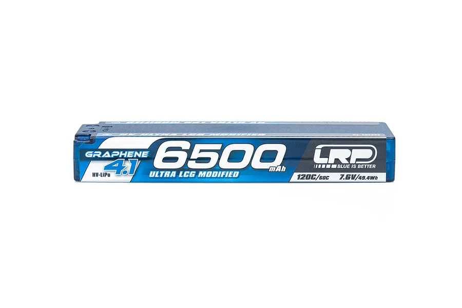 LRP 7.6V 6500mAh 120C HV LCG Hard Case LiPo Battery image 93268