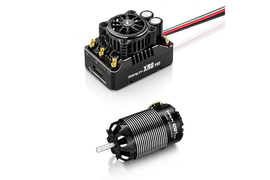 Hobbywing XR8 Pro G3 200A ESC &amp;amp; 4268SD 2200kV G3 Sensored Motor Combo image 93283