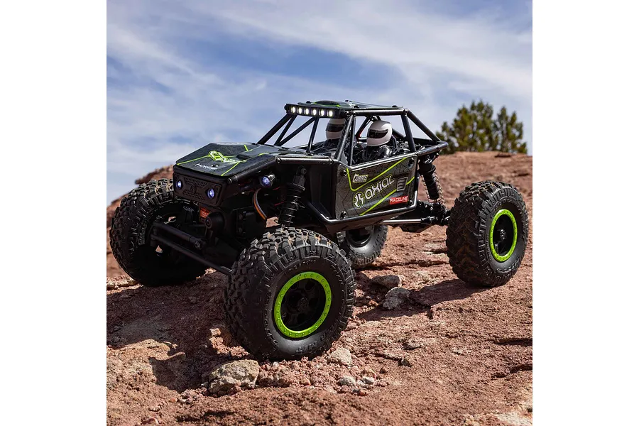 Axial UTB18 Capra Unlimited RC Rock Crawler Electric 4WD 1/18 Scale RTR - Black image 93301