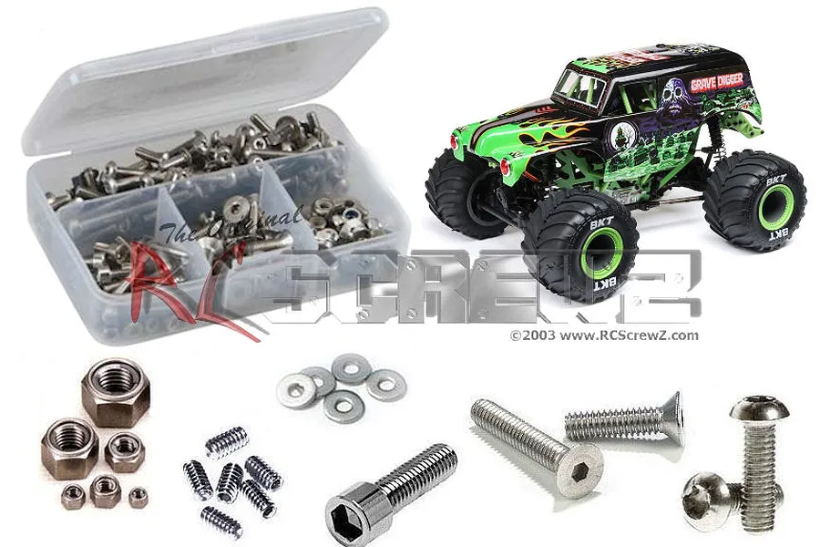RC Screwz Mini LMT Complete Stainless Steel Screw Kit image 93384