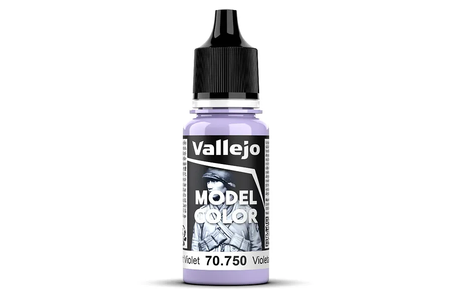 Vallejo Model Colour Light Violet Matte Acrylic Paint 18ml image 1