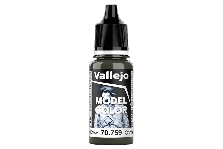 Vallejo Model Colour German Tank Crew Matte Acrylic Paint 18ml image 1
