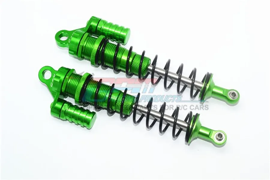 GPM Racing Green Aluminium 170mm Piggyback Shock Absorbers 2Pcs image 93464