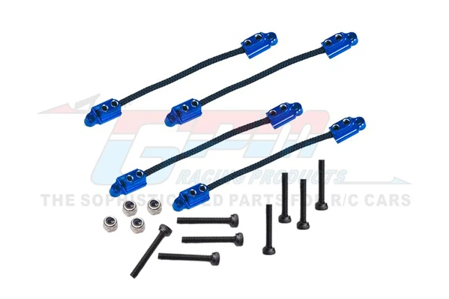 GPM Racing Blue Suspension Travel Limit Strap Set image 93477