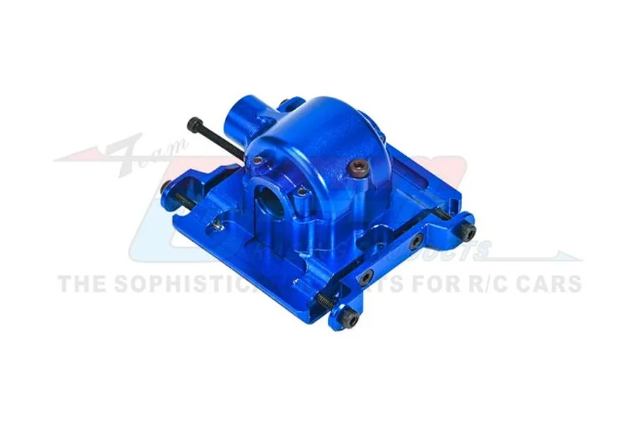 GPM Racing Blue Aluminium Centre Gearbox Housing Set image 93483