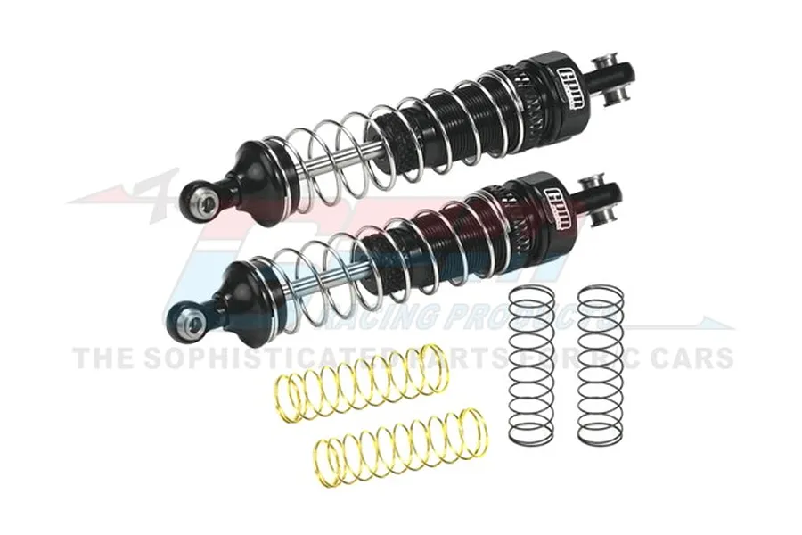GPM Racing Black Aluminium Complete Shock Absorber Set 2Pcs image 93519