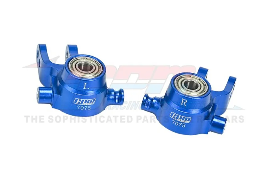 GPM Racing Blue Aluminium Steering Hubs 2Pcs image 93530