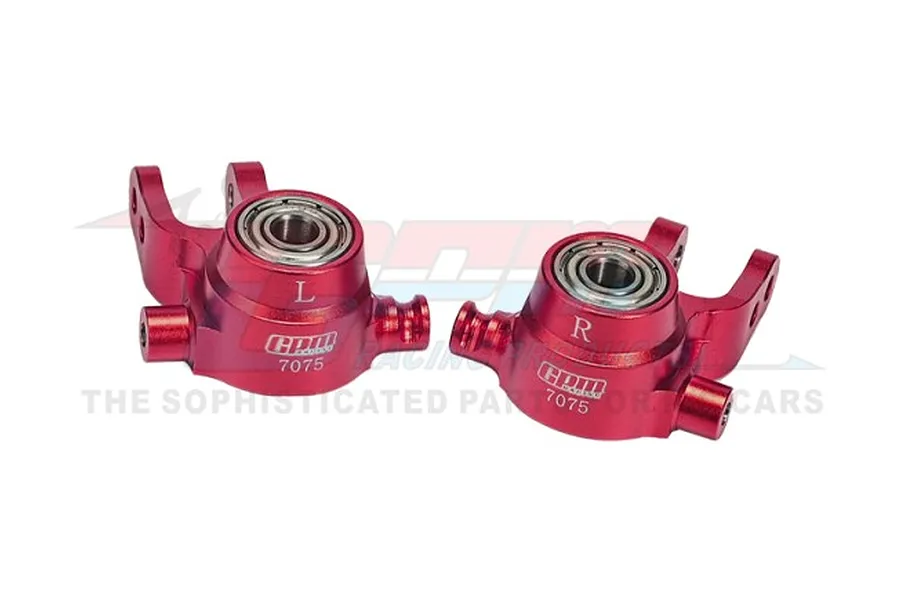 GPM Racing Red Aluminium Steering Hubs 2Pcs image 93531
