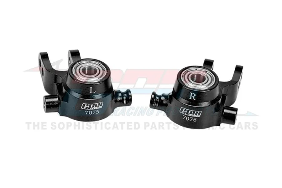 GPM Racing Black Aluminium Steering Hubs 2Pcs image 93535