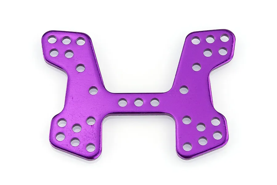 HSP Purple 2.5mm Aluminium Front Shock Tower image 9375