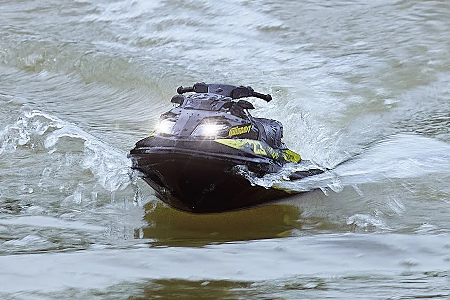 UDI 14&amp;quot; Inkfish RC Jet Ski Electric RTR - Black/Green image 93776