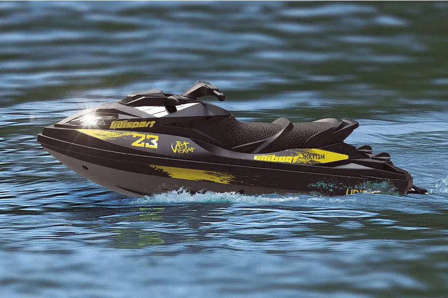 UDI 14&amp;quot; Inkfish RC Jet Ski Electric RTR - Black/Green image 93777