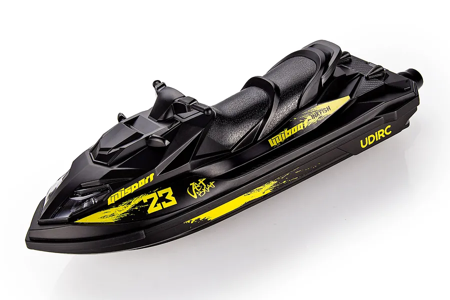 UDI 14&amp;quot; Inkfish RC Jet Ski Electric Brushless RTR - Black/Yellow image 93779