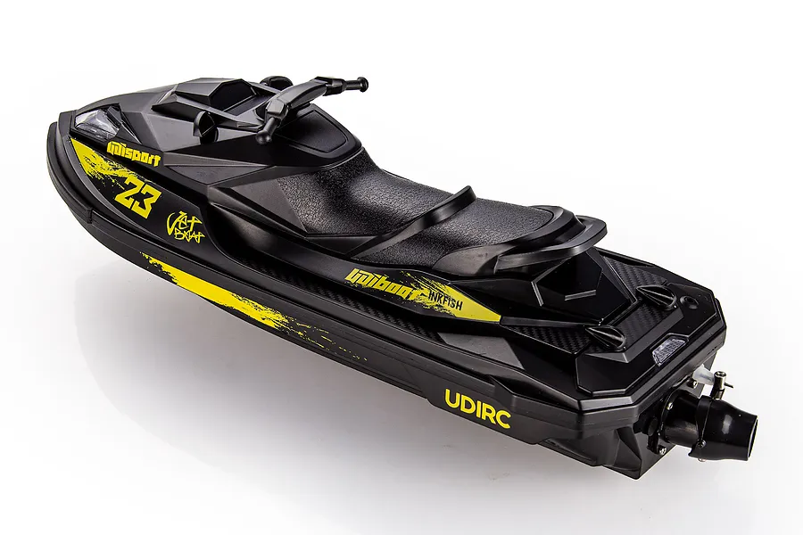 UDI 14&amp;quot; Inkfish RC Jet Ski Electric Brushless RTR - Black/Yellow image 93780