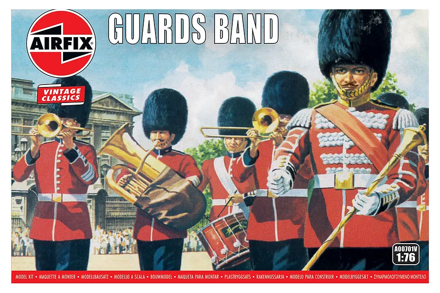 Airfix 1/76 Guards Band Scaled Plastic Model Kit image 93791