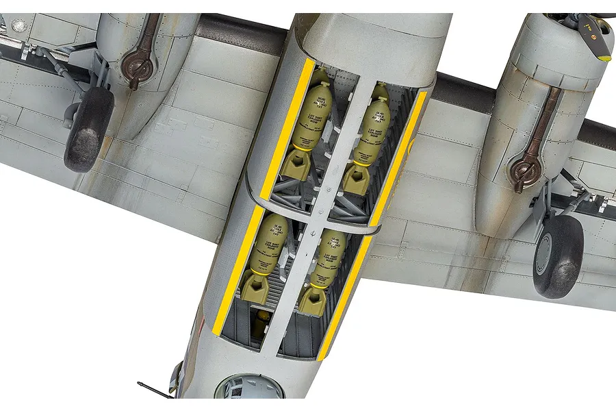 Airfix 1/72 Consolidated B-24H Liberator Bomber Scaled Plastic Model Kit image 93812