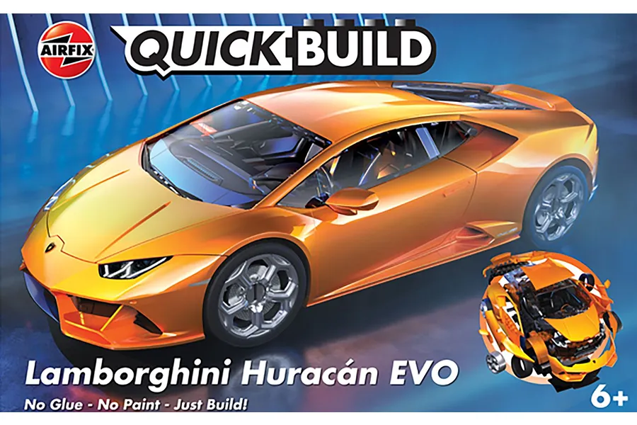 Airfix Quickbuild Lamborghini Huracan EVO Plastic Model Kit image 93824
