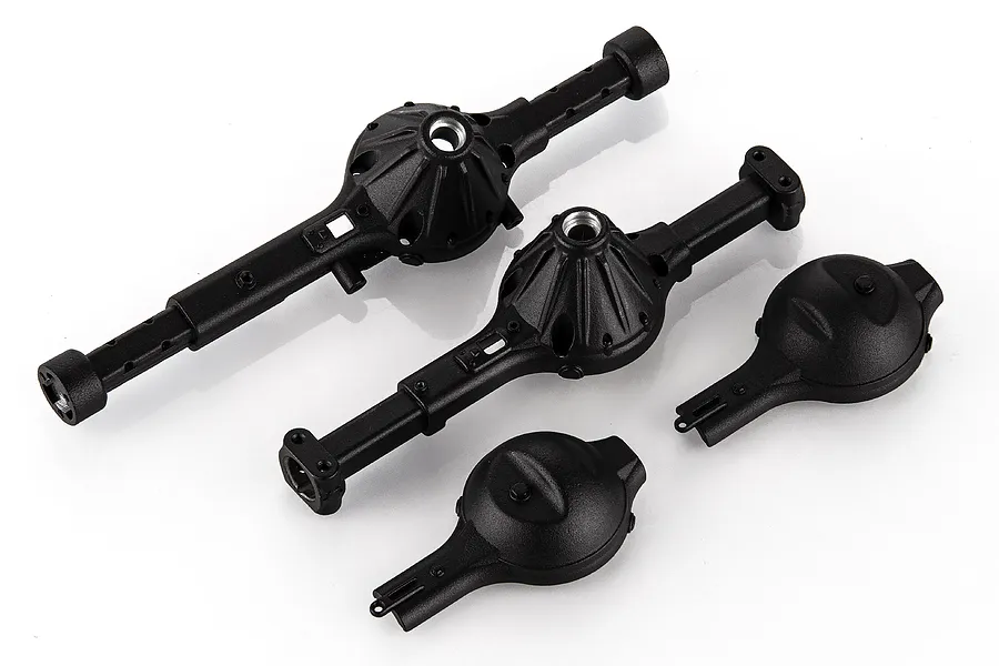 Killerbody 1/10 Black Aluminium Front &amp;amp; Rear Axle Housing Set  image 93896