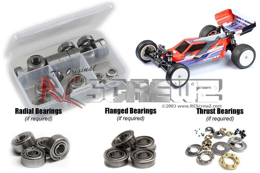 RC Screwz XRAY XB2 Metal Shielded Bearing Kit image 93956