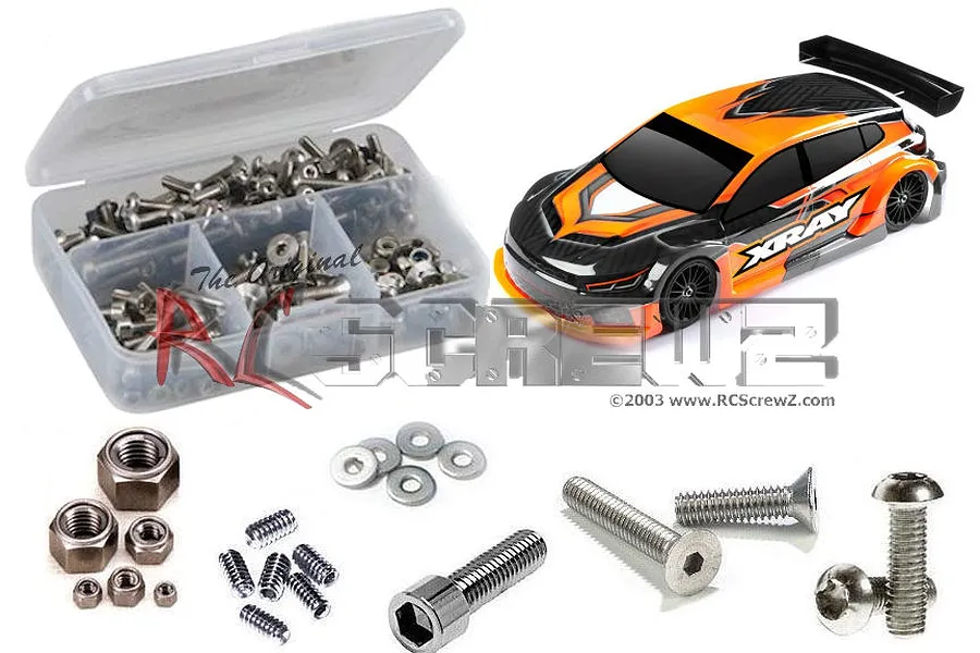 RC Screwz XRAY X4F Stainless Steel Screw Kit image 93970