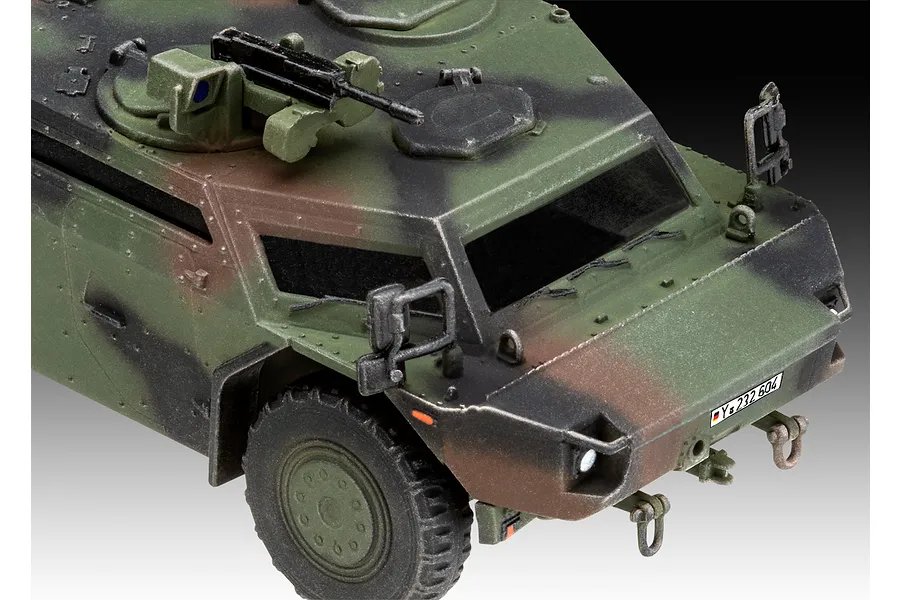 Revell 1/72 Spahwagen Fennek Armoured Vehicle Scaled Plastic Model Kit image 94031