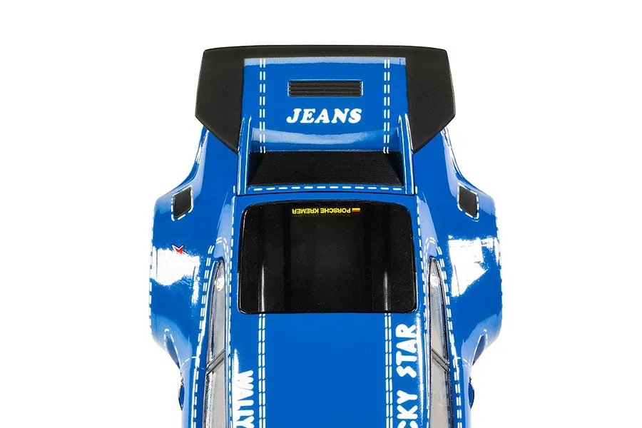 Scalextric 1/32 Porsche 911 Carrera RSR 3.0 - Wallys Jeans Slot Car image 6
