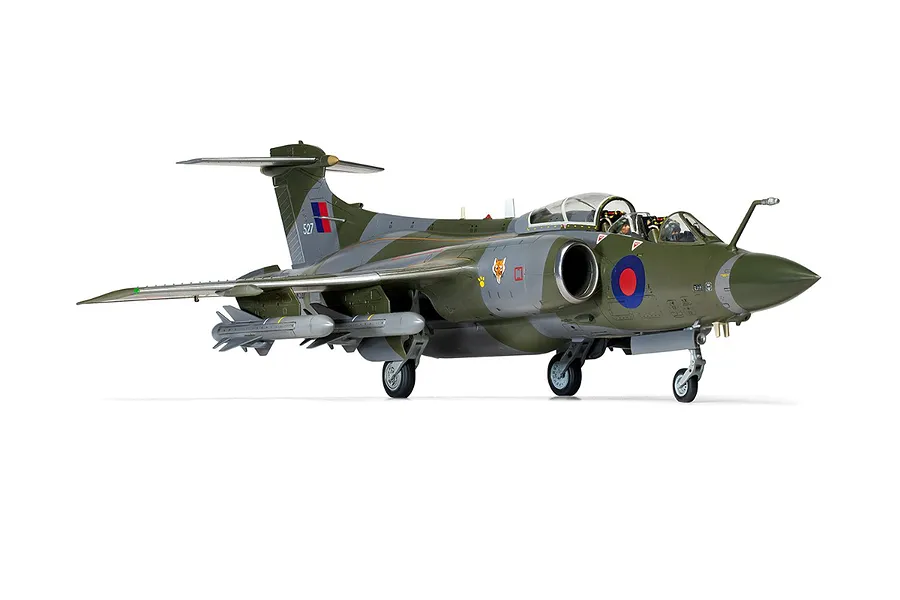 Airfix 1/48 RAF Blackburn Buccaneer S.2 Fighter Scaled Plastic Model Kit  image 94222