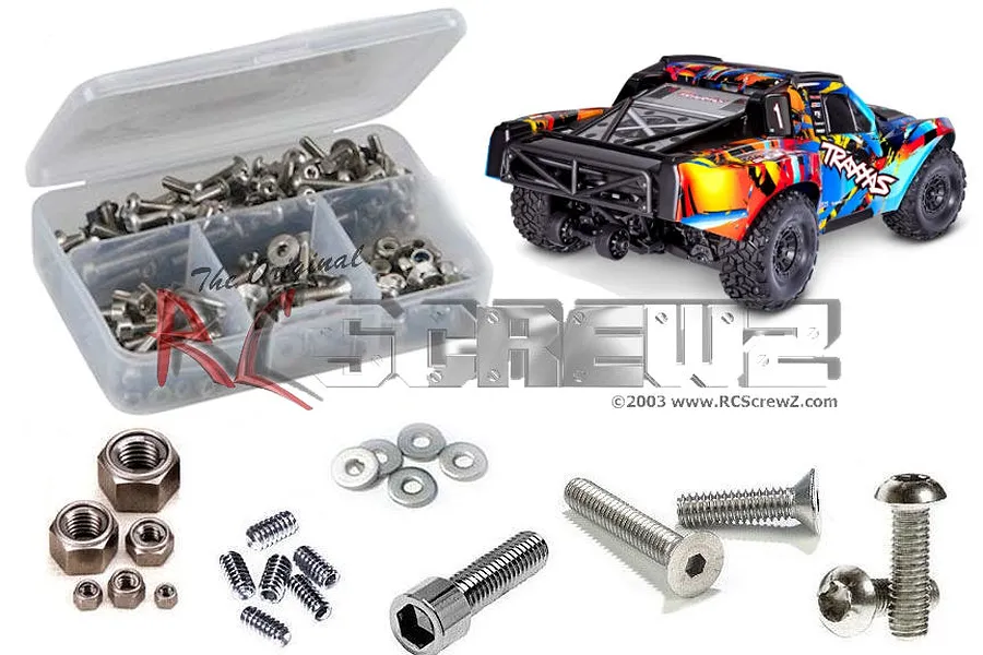 RC Screwz Maxx Slash Stainless Steel Screw Kit image 1