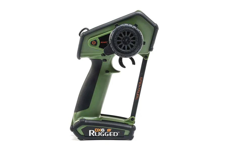 Spektrum DX6 Rugged Green 2.4Ghz 6ch DSMR Radio (Transmitter Only) image 94299