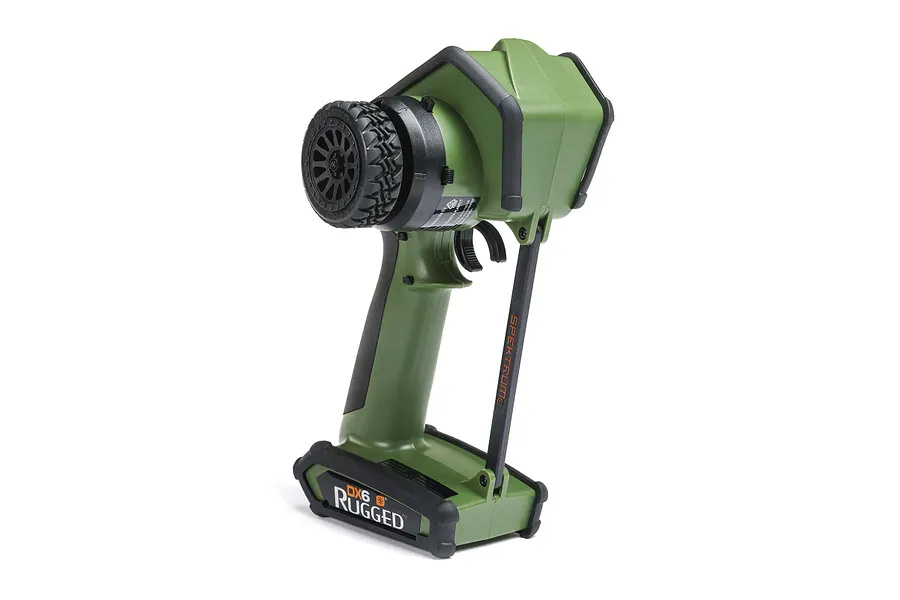 Spektrum DX6 Rugged Green 2.4Ghz 6ch DSMR Radio (Transmitter Only) image 94305