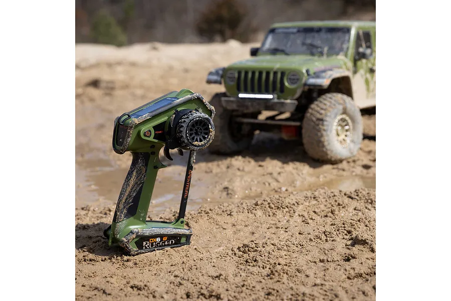 Spektrum DX6 Rugged Green 2.4Ghz 6ch DSMR Radio (Transmitter Only) image 94310