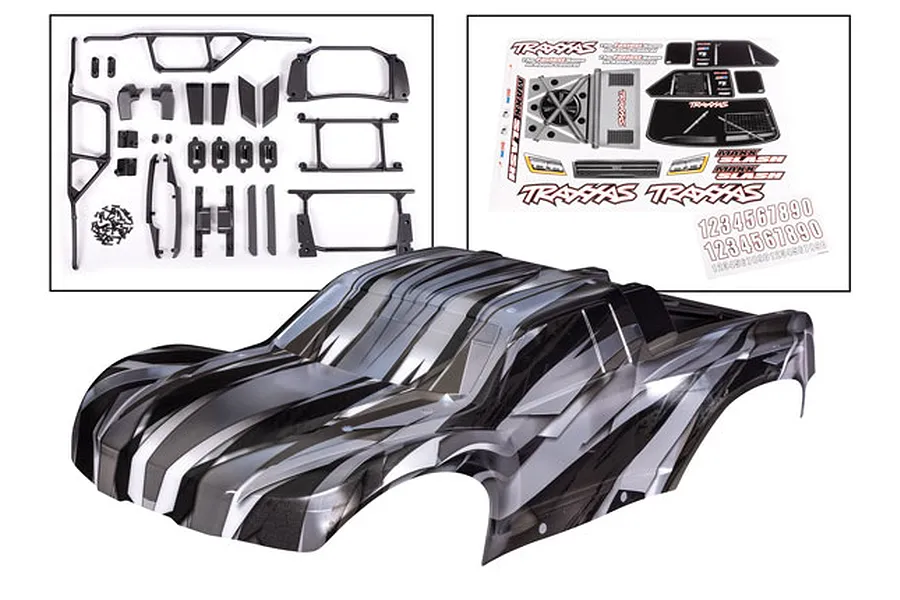 Traxxas 1/8 Prographix Maxx SC Unpainted Body Shell - Clear image 94347