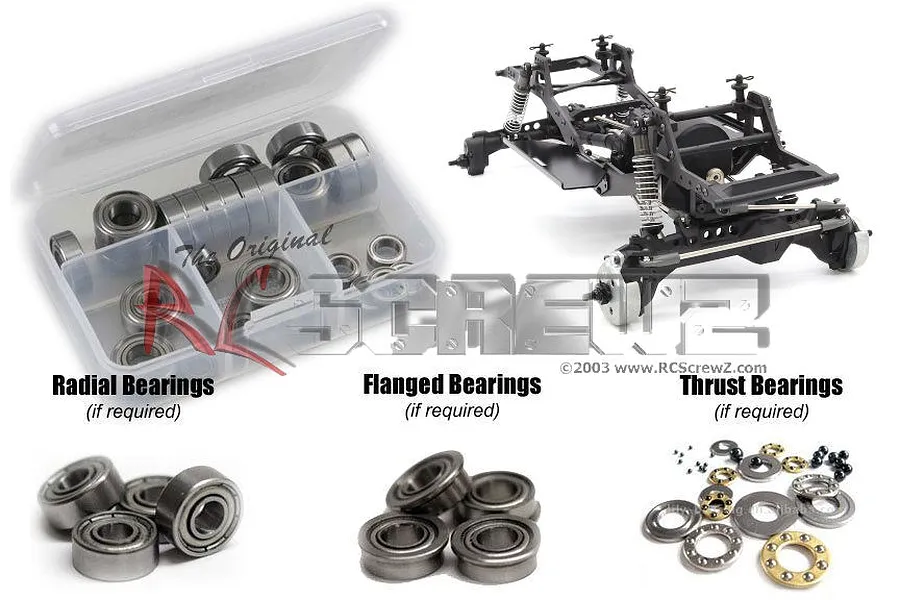 RC Screwz VRD Carbon Metal Shielded Bearing Kit image 94473