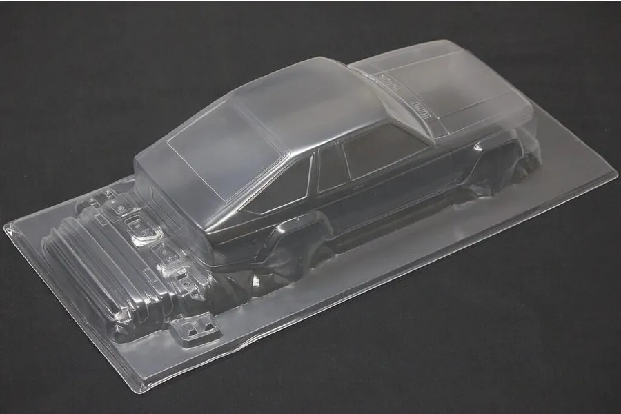 Pandora 1/10 Nissan Sunny B310 N2 Unpainted Body Shell - Clear image 3