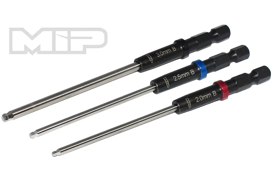 MIP 2.0, 2.5 &amp;amp; 3.0mm G2 Hex Speed Tip Ball Hex Driver Set  3Pcs image 94522