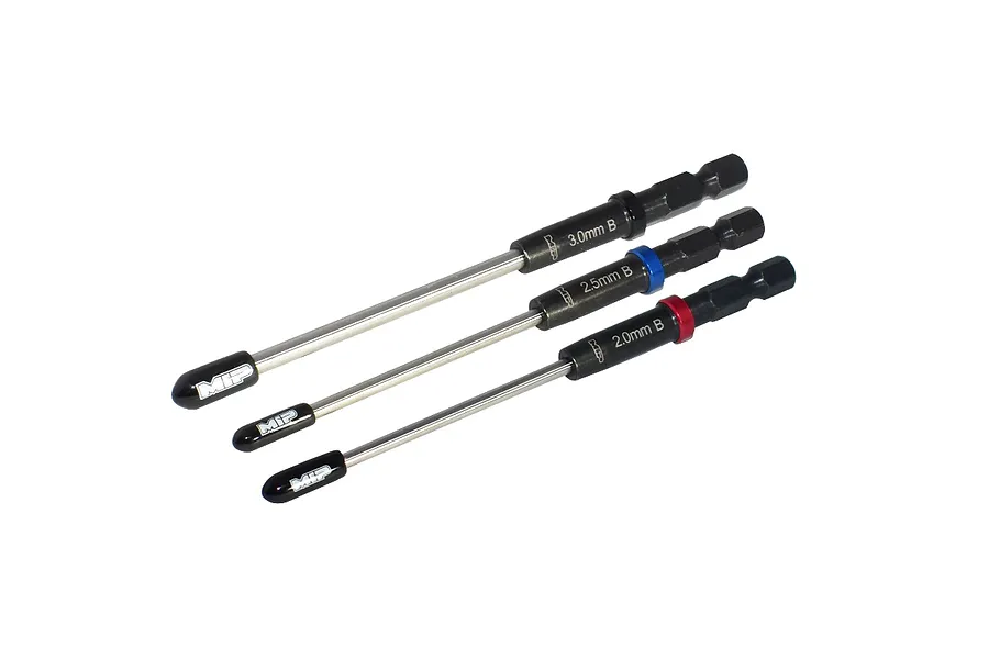 MIP 2.0, 2.5 &amp;amp; 3.0mm G2 Hex Speed Tip Ball Hex Driver Set  3Pcs image 94523