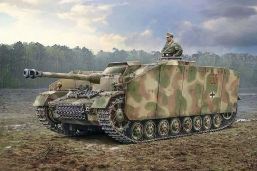 Italeri 1/35 StrumGeschutz IV Tank Scaled Plastic Model Kit image 94536