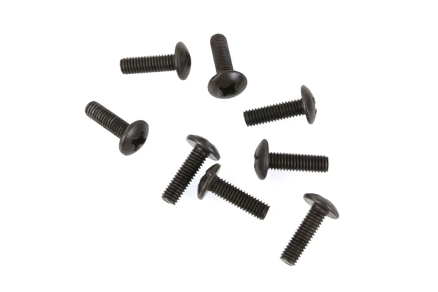 HSP 3x10mm Fine Thread Washer Head Screws 8Pcs image 9457