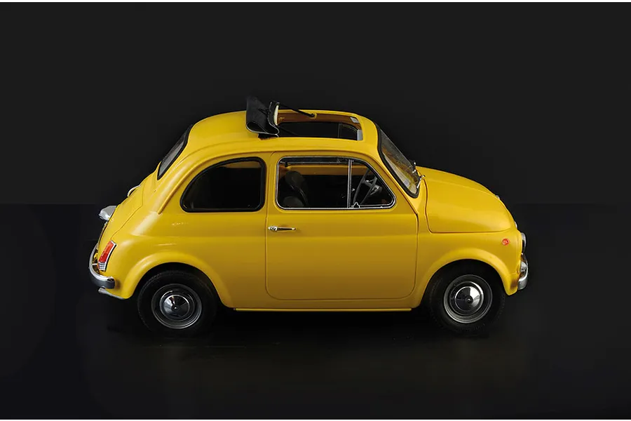 Italeri 1/12 Fiat 500 F Car Scaled Plastic Model Kit image 6