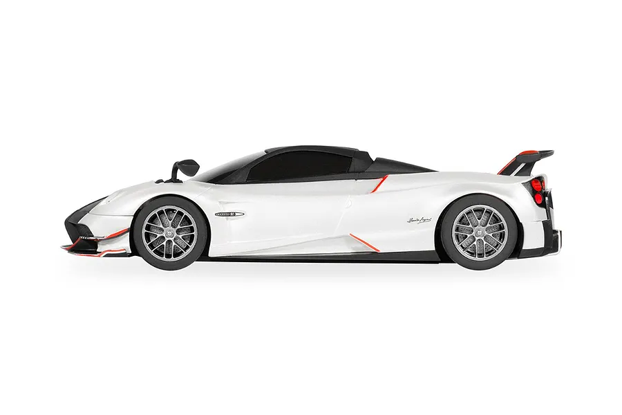 Scalextric 1/32 Pagani Huayra BC Roadster - Pearl White Slot Car image 94628