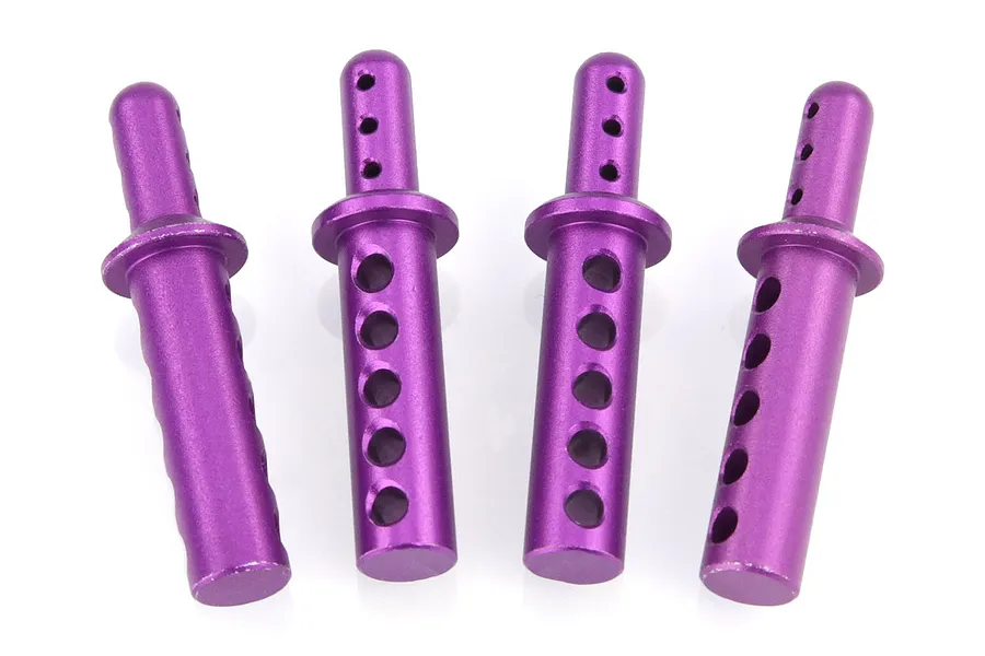 HSP Purple Aluminium Body Posts 4Pcs image 9467