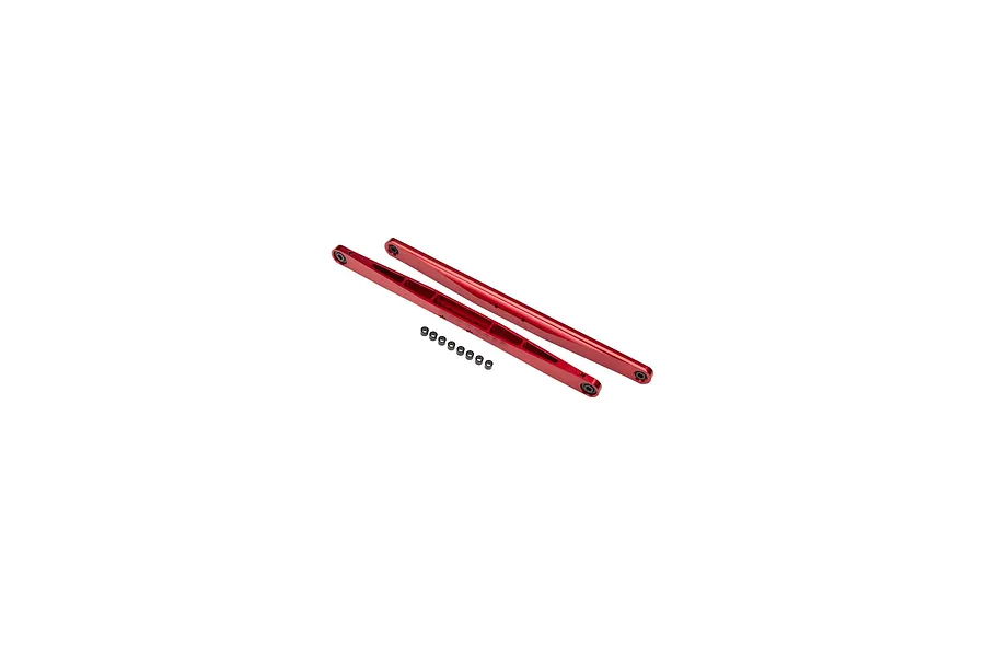 Traxxas Red Aluminium Rear Trailing Arms w/ Hollow Balls 2Pcs image 94697