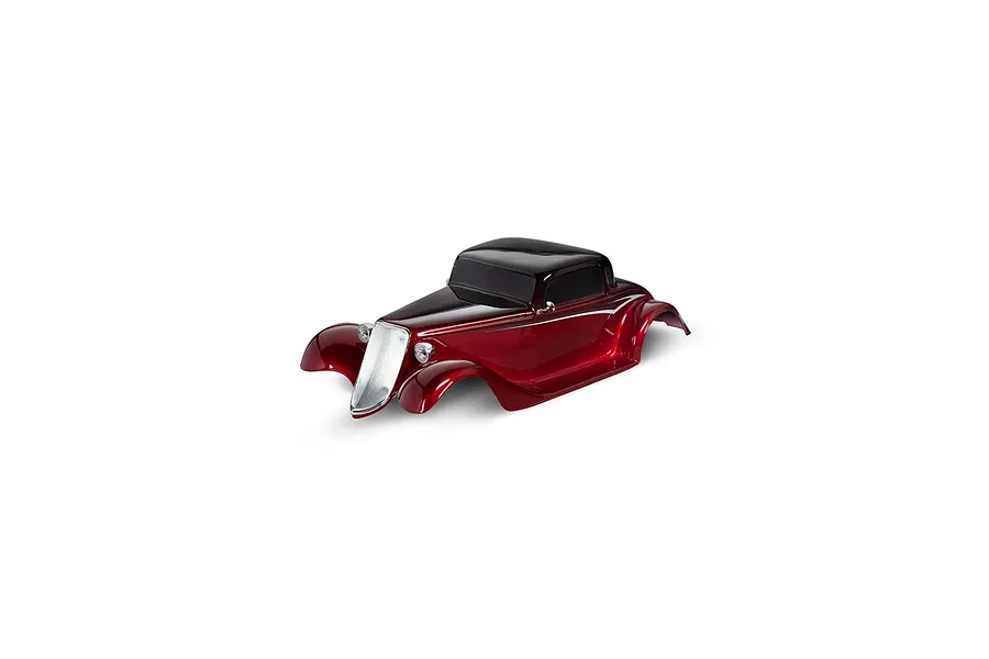 Traxxas 1/10 Factory Five 1935 Hot Rod Painted Body Shell - Red image 94708