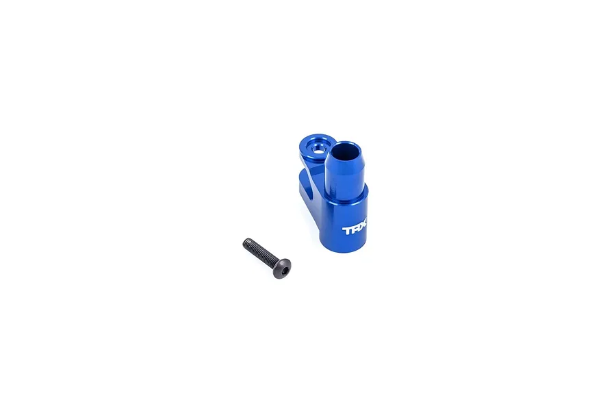 Traxxas Blue Aluminium Servo Horn &amp;amp; Steering Linkage Set image 94714