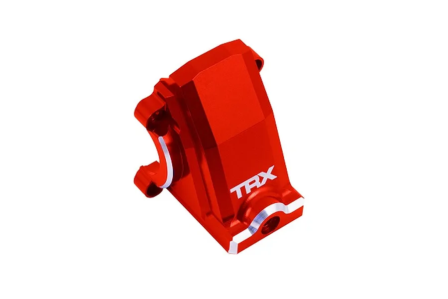 Traxxas Red Aluminium Front or Rear Differential Housing image 94719