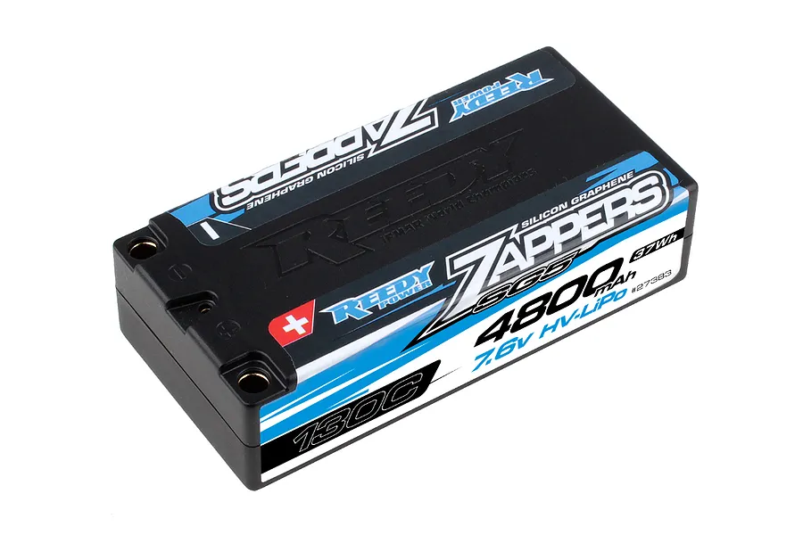 Reedy Power 7.6V 4800mAh 130C HV Hard Case Shorty LiPo Battery image 94731