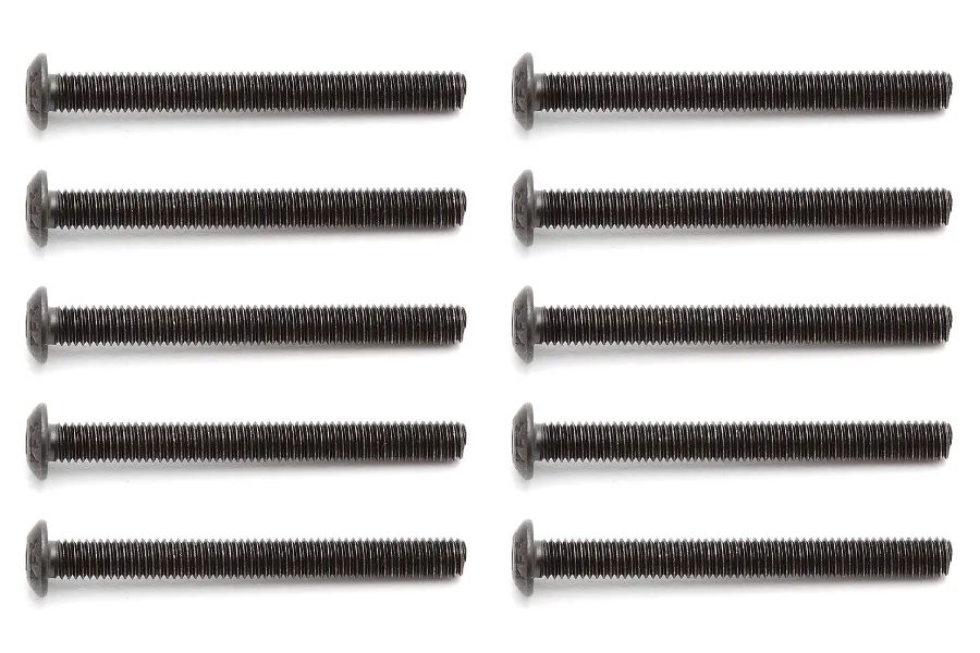 Team Associated 3x30mm Fine Thread Button Head Screws 10Pcs image 94754