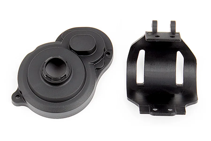 Team Associated Gear Cover &amp;amp; Motor Guard image 94772