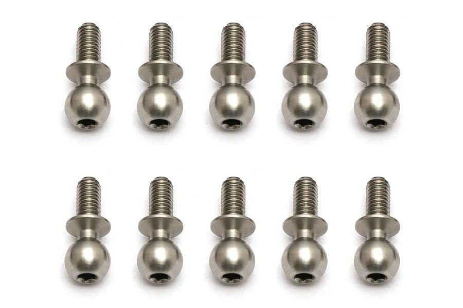 Team Associated Heavy Duty 6mm Long Neck Ball Studs 10Pcs image 94785